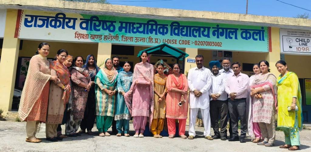Government Senior Secondary School Nangal Kalan Achieves 100 Examination Results